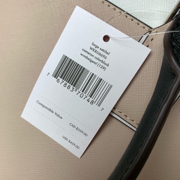 Kate Spade New York Cameron Large Satchel NWT - Picture 11 of 11